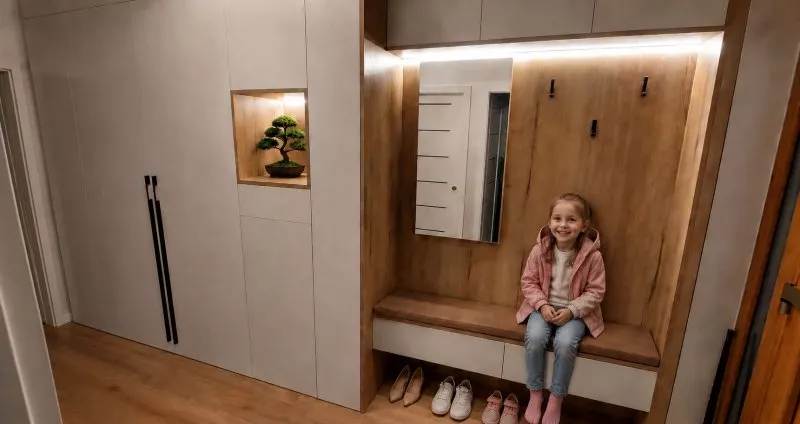 Vestavné skříně - stylová organizace pro moderní domov - fotogalerie